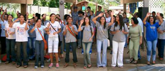 Alunos de Jab&oacute;/MG